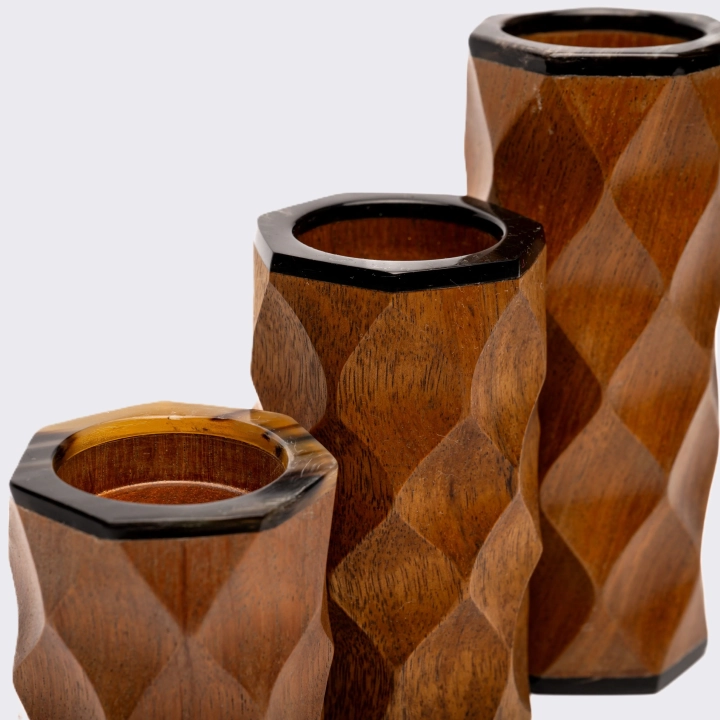  studio shoot of the set of the candle holder