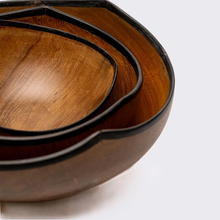 Close up view of the candle holder