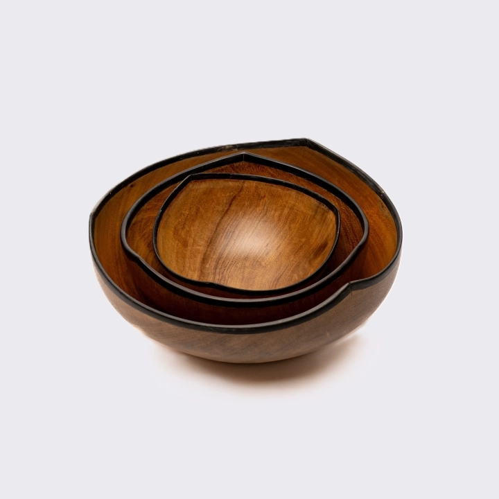 studio shoot of the set of the candle holder