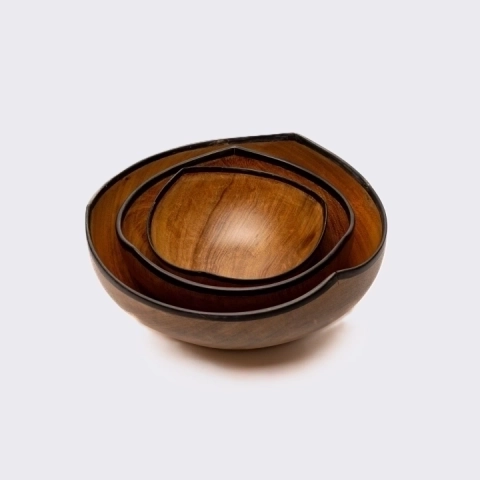 studio shoot of the set of the candle holder