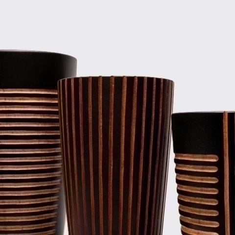 Close up view of the Vase