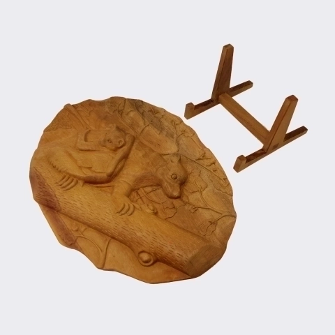 Studio shoot of the sculpture