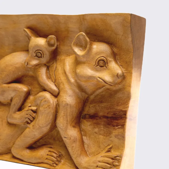 scuclose-up view of the sculpture