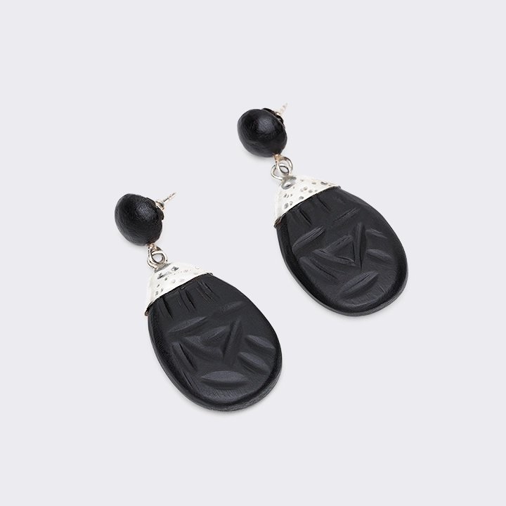 Studio shoot of the earring