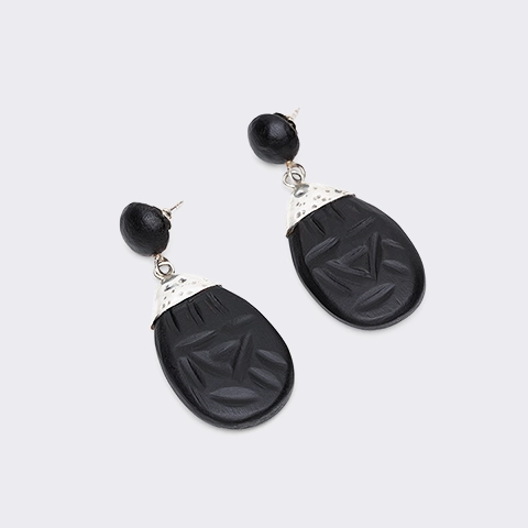 Studio shoot of the earring