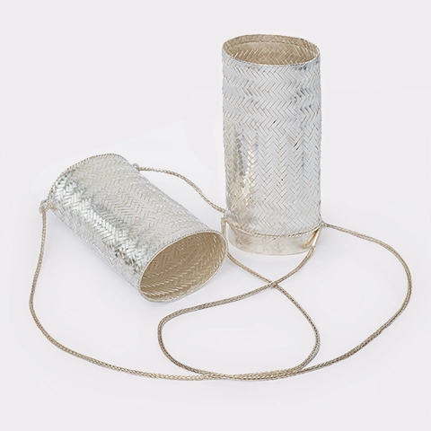 Close-up view of the bag