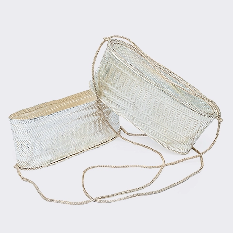 Close-up view of the bag