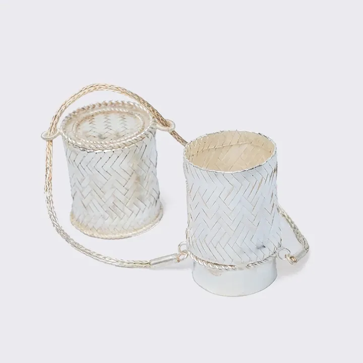 Close-up view of the box