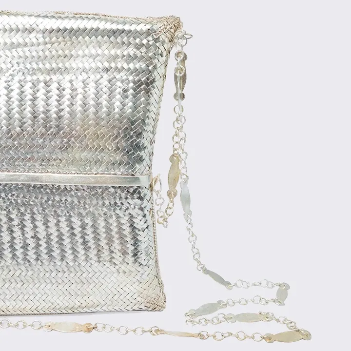 Close-up view of the bag