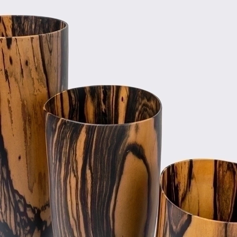 Close-up view of the vase's details.