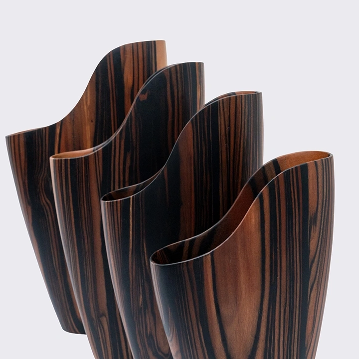 Close-up view of the vase's details.