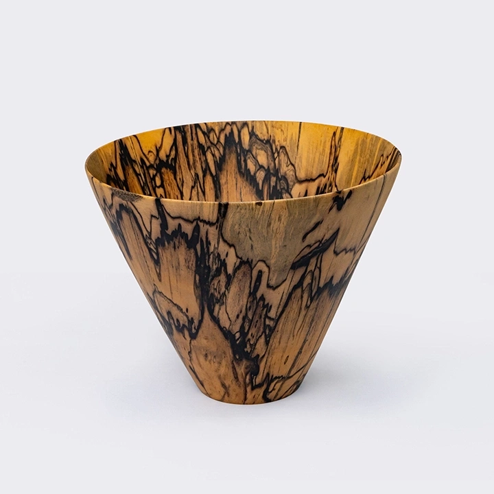 Rotating view highlighting the bowl's features.