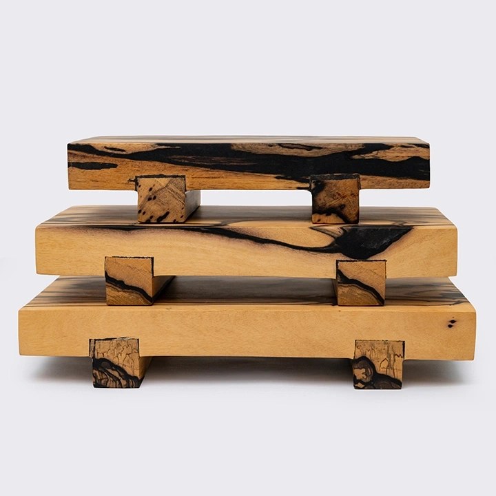 Studio shot featuring a set of trays