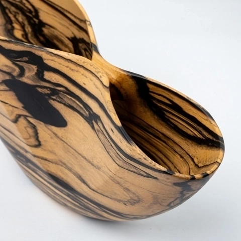 Close-up view of the bowl's details