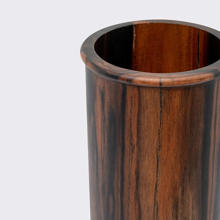 Rotating view highlighting the bottle holder's features