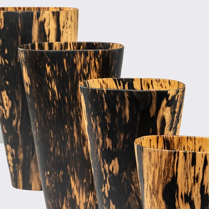 Rotating view highlighting the vase's features