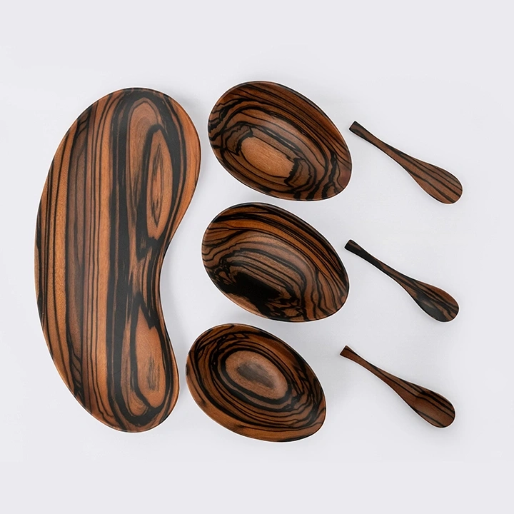 Close-up view of the condiment's details.