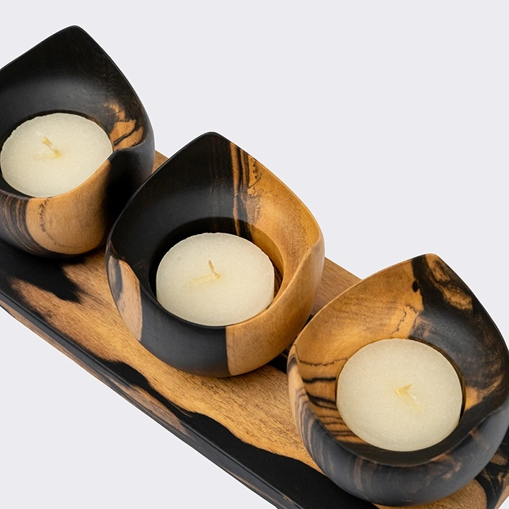 Studio shot of the candle holder