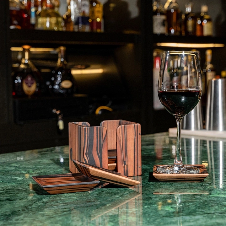 image showcasing the coaster in use