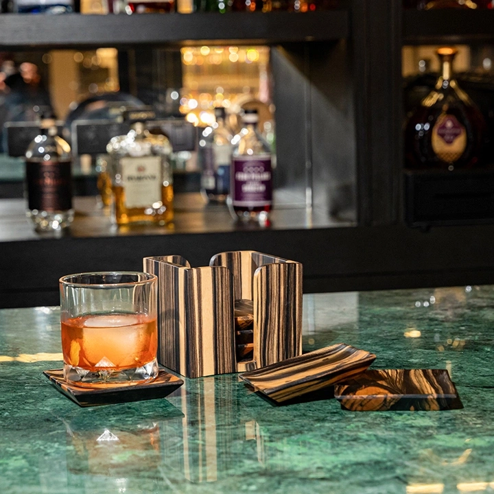 image showcasing the coaster in use