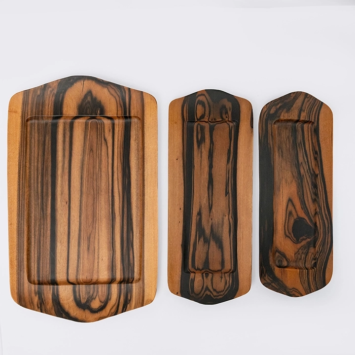 Studio shot featuring a set of trays.