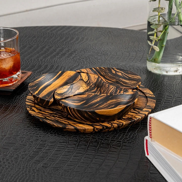 Picture in situ of the trays