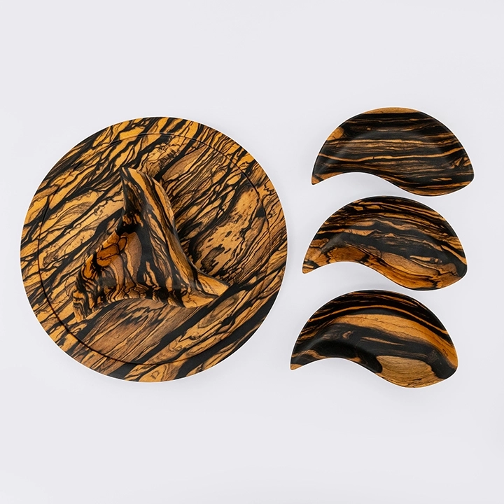 Detail picture of the trays