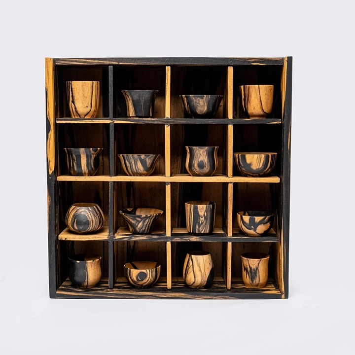 Studio Picture of differents sake cups 