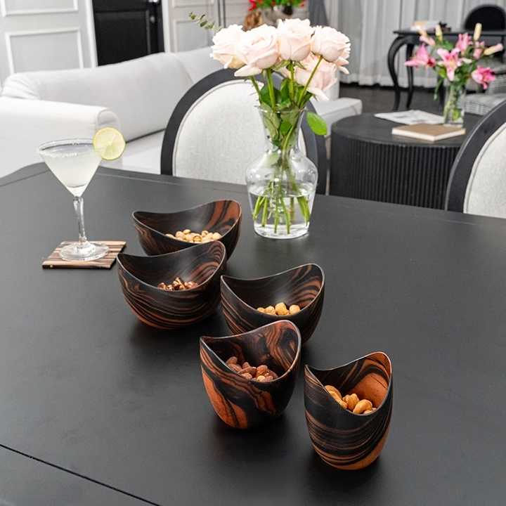 Picture in situ of the lotus bowl