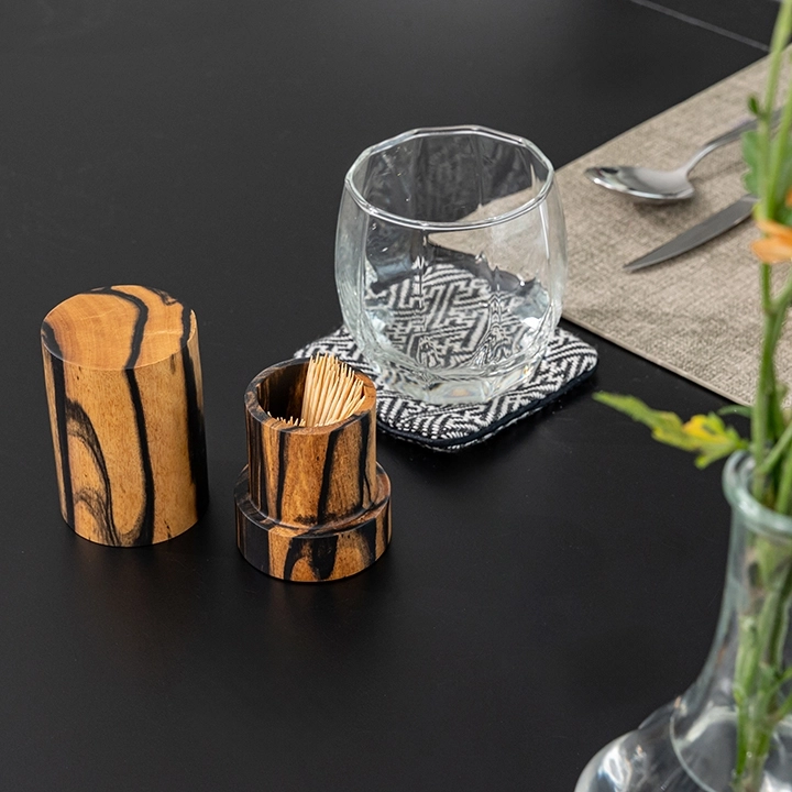 Picture in situ of the Toothpick Holder