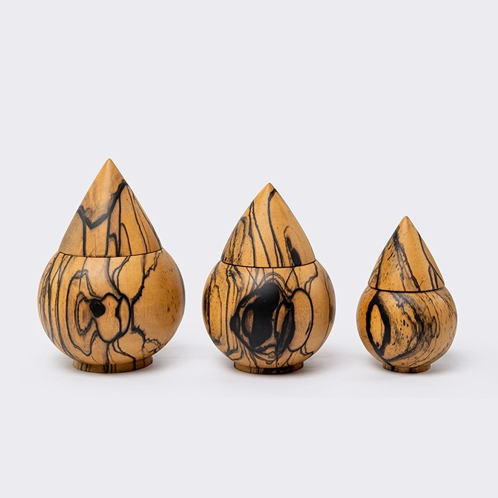 Rotating view highlighting the jar's features.