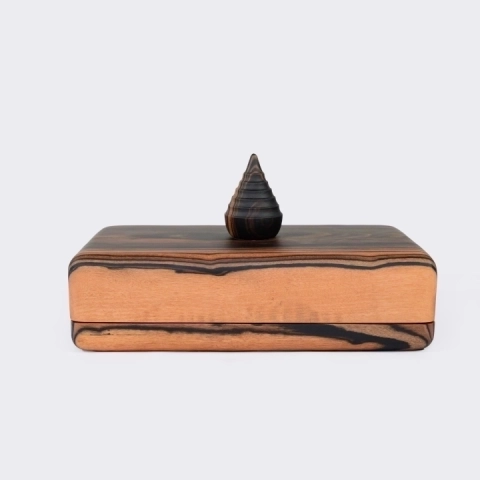 Studio picture of the  Rectangular Box w. Pagoda