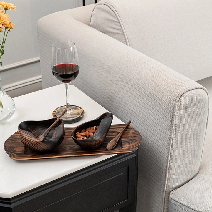 Picture in situ of the Bowls & matching Spoons