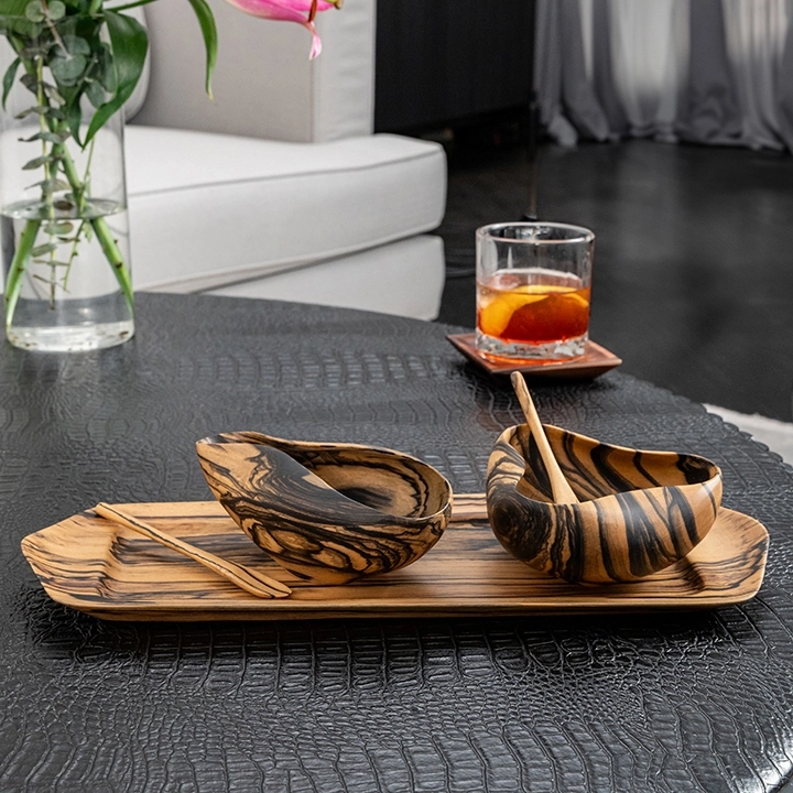 Picture in situ of the Bowls & matching Spoons