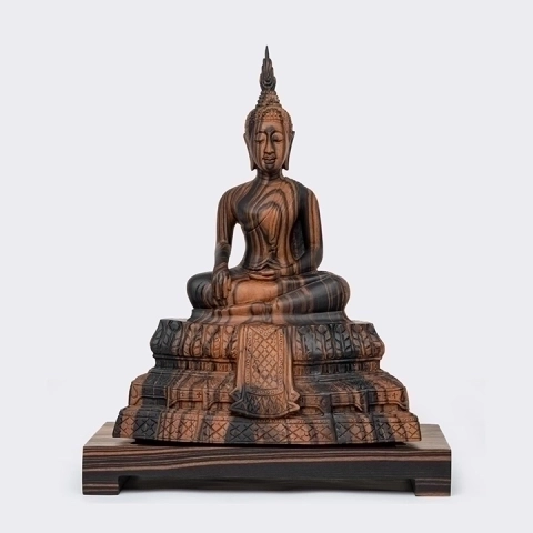 Studio picture of the Sitting Buddha 