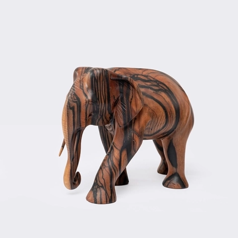 Studio shot of the Elephant sculpture.