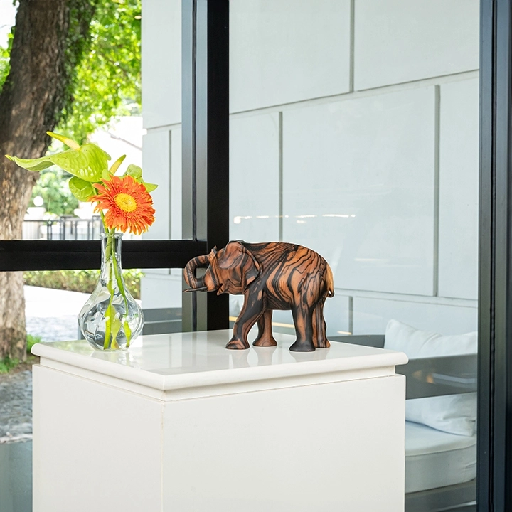 Studio shot of Tusker.