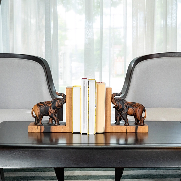 Picture in situ of the bookend