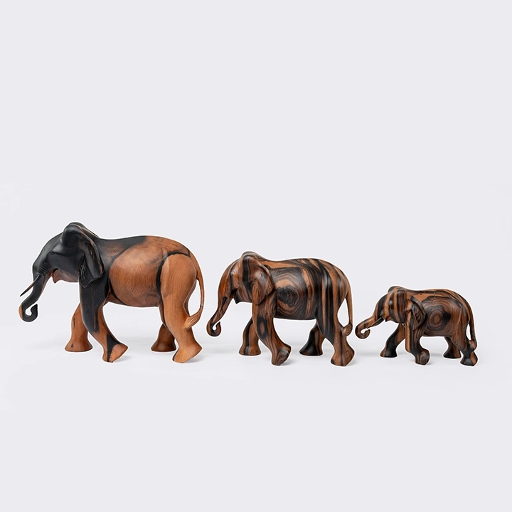 Studio shot of the Elephant sculpture