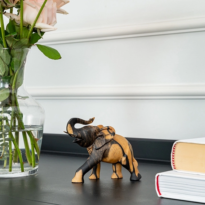 Image showcasing the elephant sculpture in use.