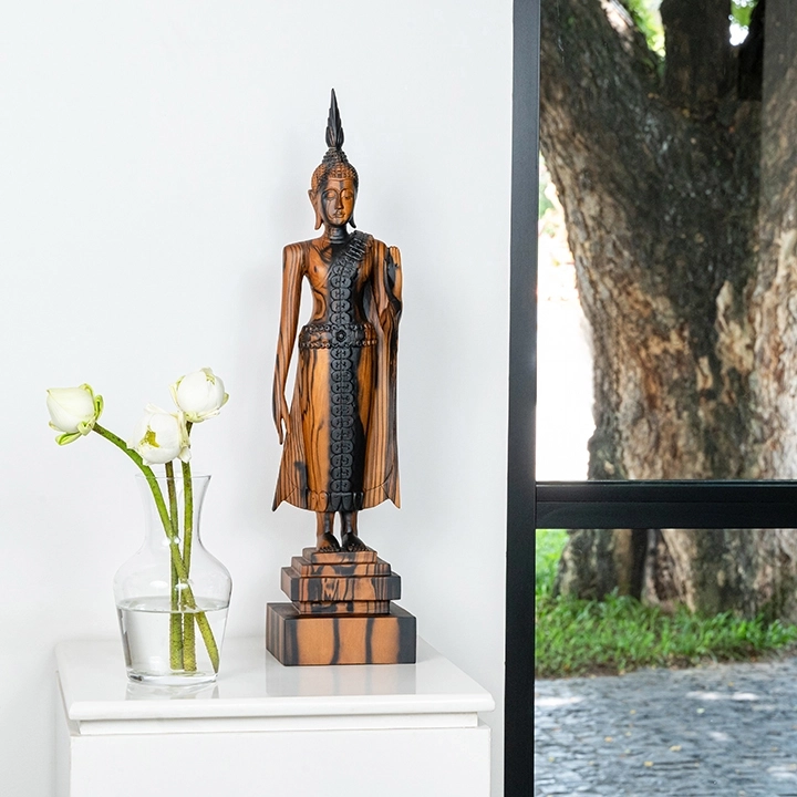 Image showcasing the Budhha Sculpture in use