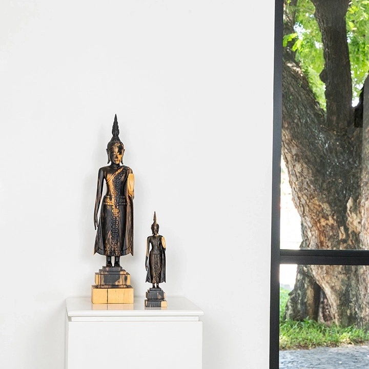 Image showcasing the Budhha Sculpture in use