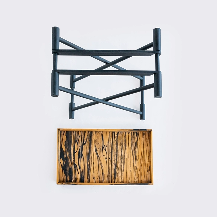 Studio picture of the Buttler's Tray with Foldable Stand 