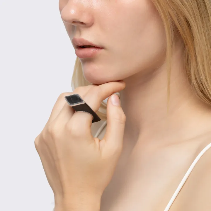 Studio shoot of the rings