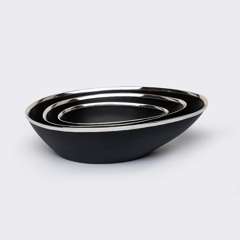 Studio shot featuring a set of Bowls