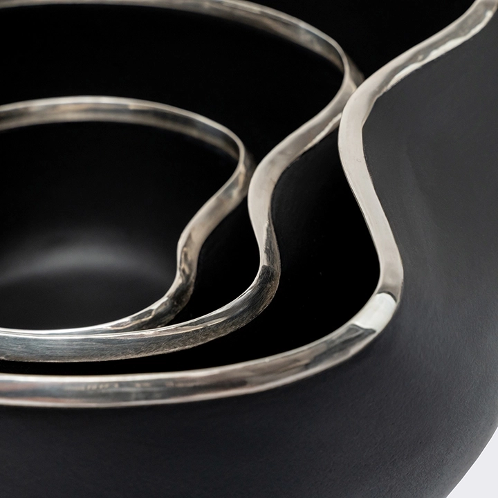 Rotating view highlighting the bowl's features.