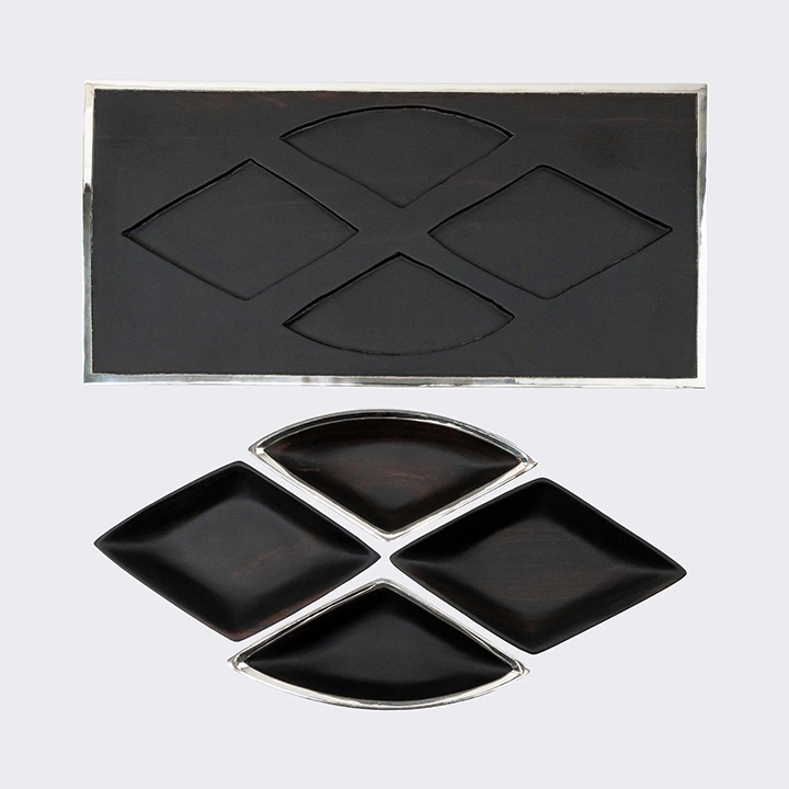 Close-up view of the condiment's details.