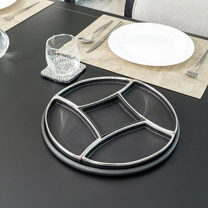 Picture in situ of the trays