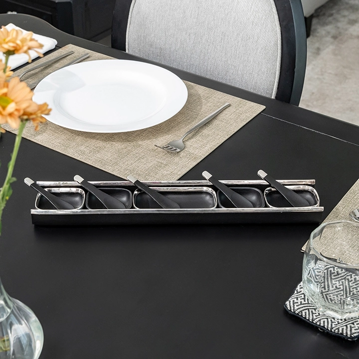 Picture in situ of the trays