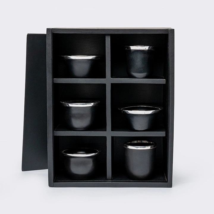 Studio picture of the sake cups
